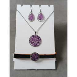 Parure de bijoux en rankaku...