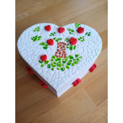 Boite à bijoux coeur