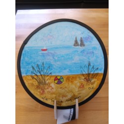 Evantail rond pliable